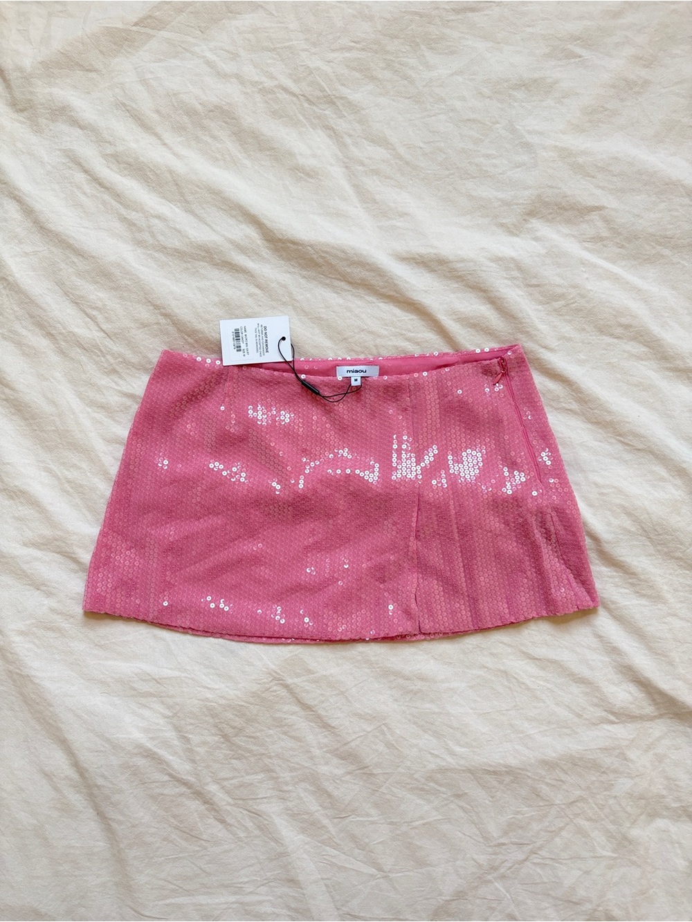 Miaou Micro Mini Skirt in Candy Size M NWT